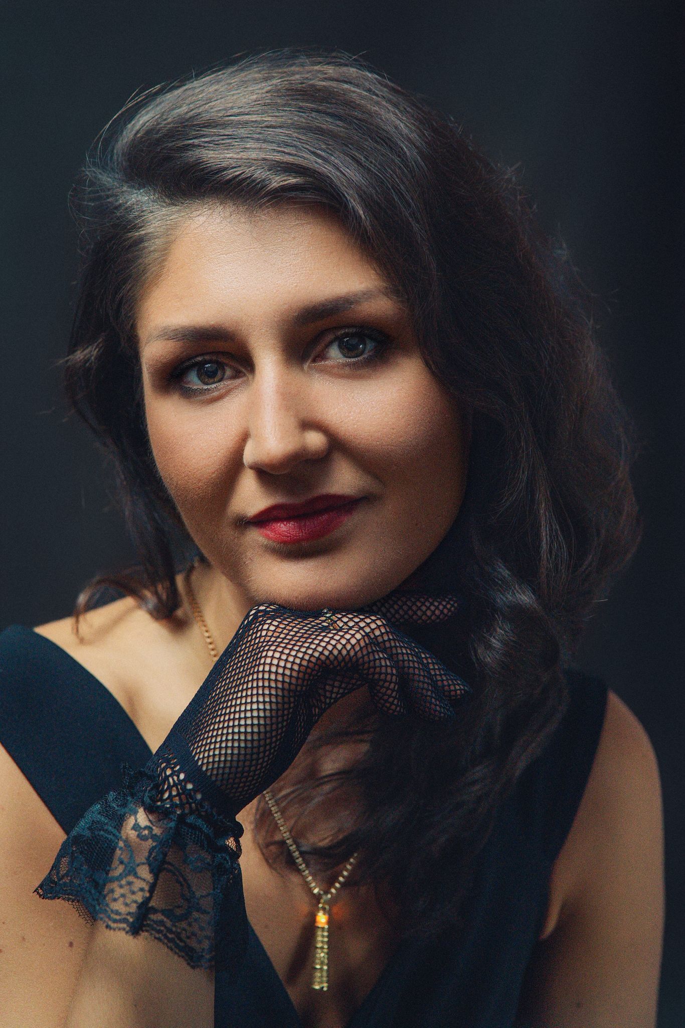 Gold Lighthouse Pendant with LED Light Imitating Real Fire